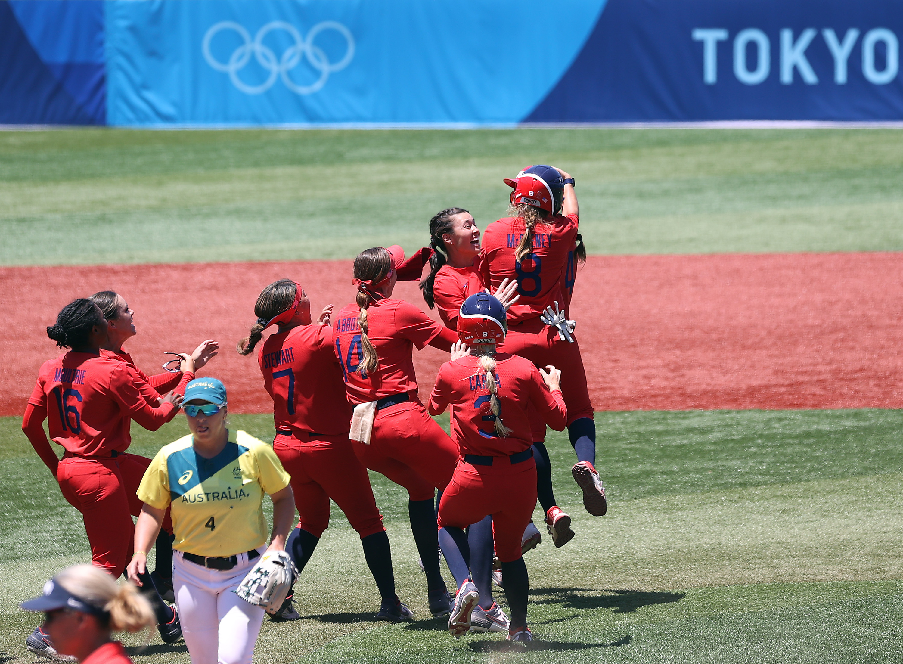 東京五輪ソフトボール 7月25日 アメリカ対オーストラリア戦 メキシコ対イタリア戦結果 mスポーツ ベースボール マガジン社