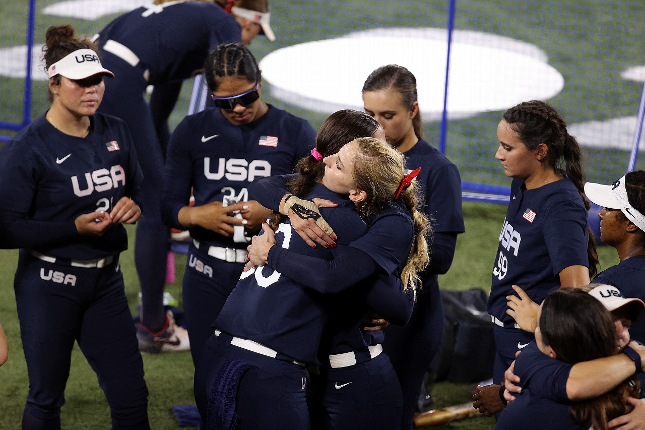 遅くも涙を飲んだアメリカだが、随所に素晴らしいプレーを見せた(Getty Images)