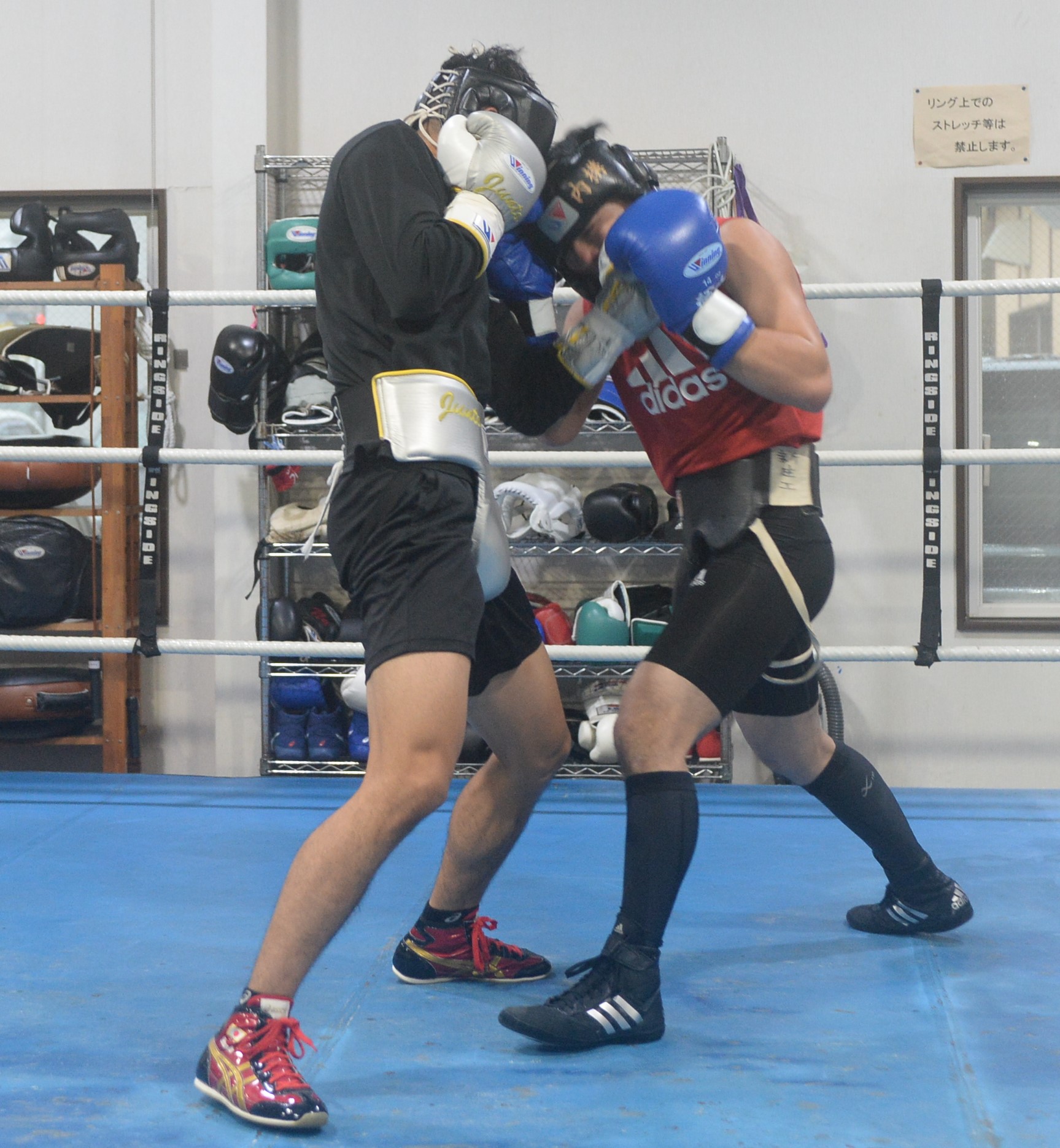 ボクシング】すべての距離を支配する──中谷潤人が公開スパーリング