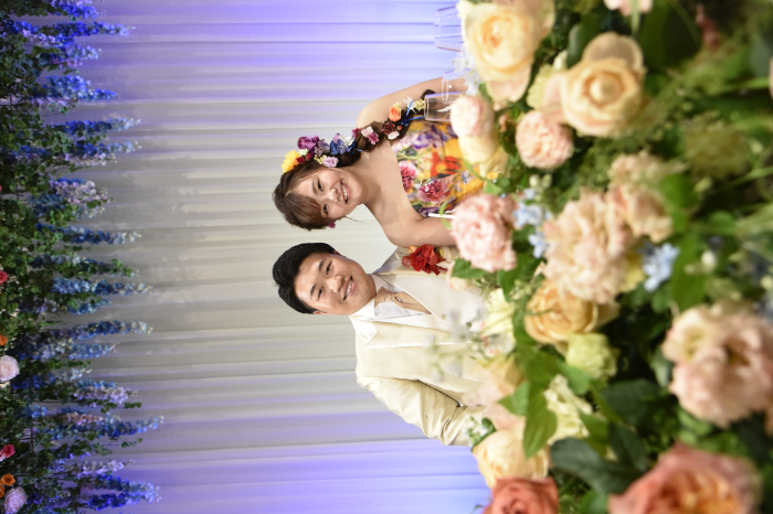 佐々木健之介さん＆門倉凛が盛大に挙式。健介、北斗、長与が感涙【週刊