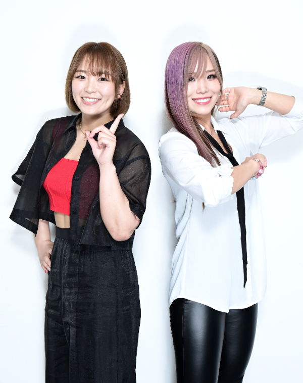 8・4新宿では元WWEという共通項を持つKAIRIとドリームタッグを結成する