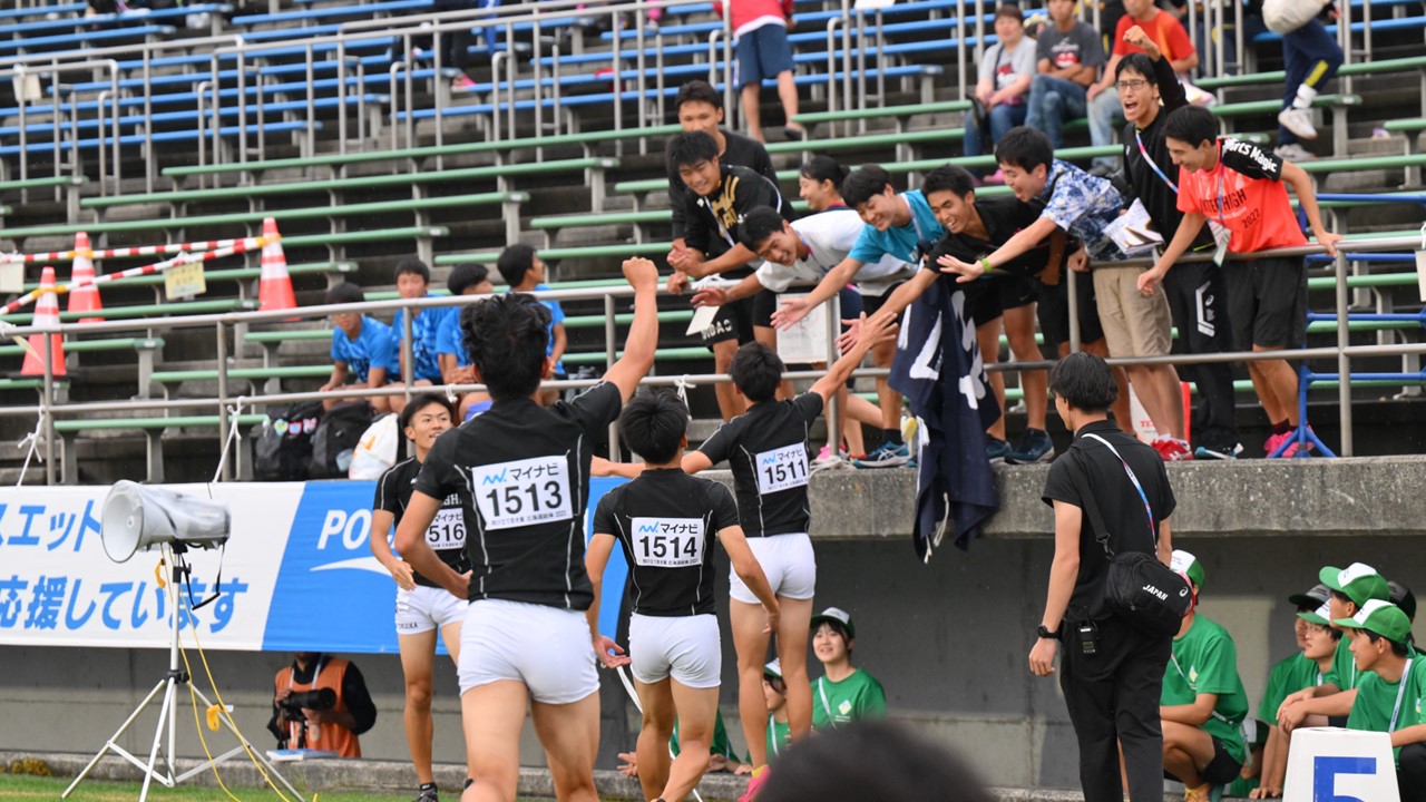 陸上】北海道インターハイ・“東福岡乃風”が吹いた男子マイル