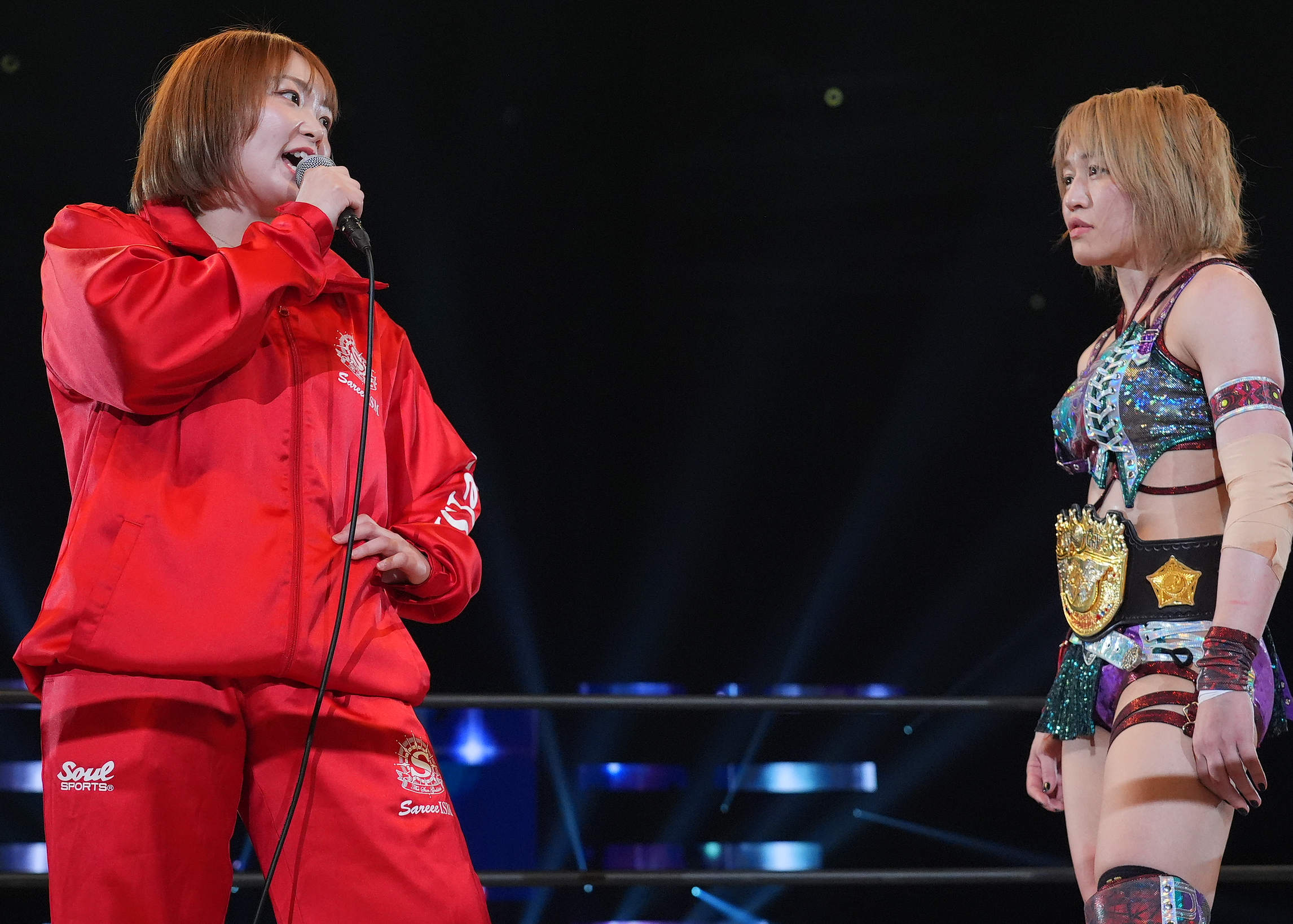 第4代IWGP女子王者・朱里に宣戦布告したSareee