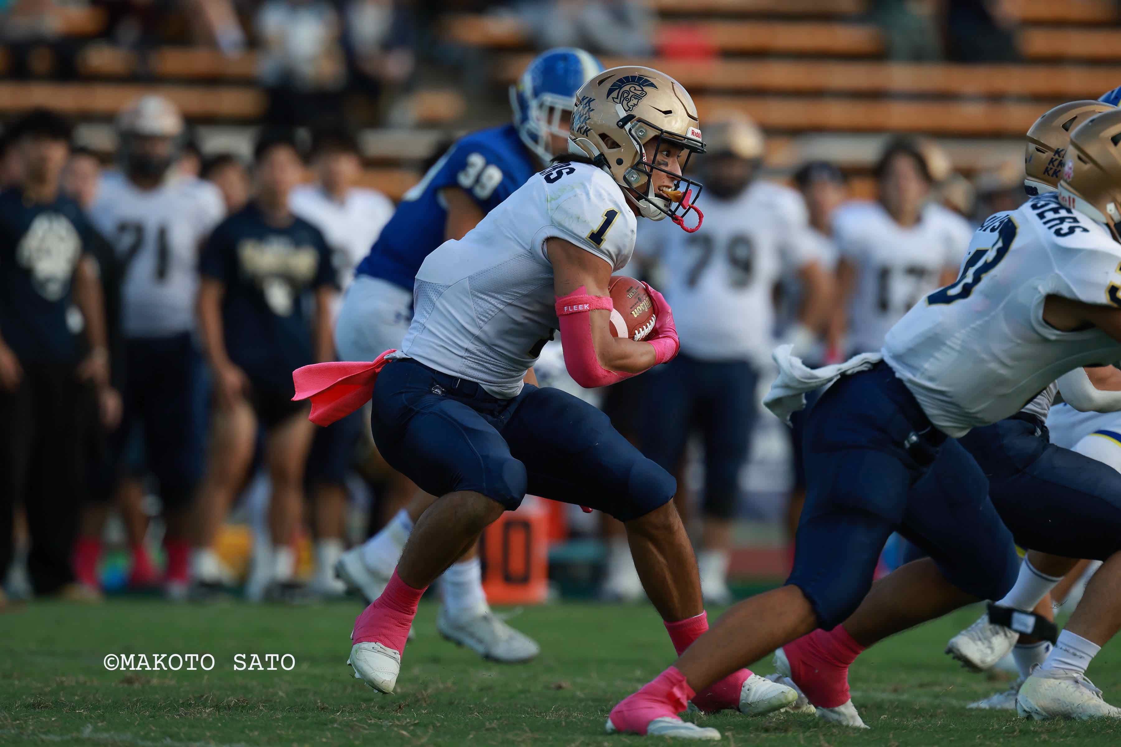 優秀スペシャルチーム選手の関西大学RET 吉田優太