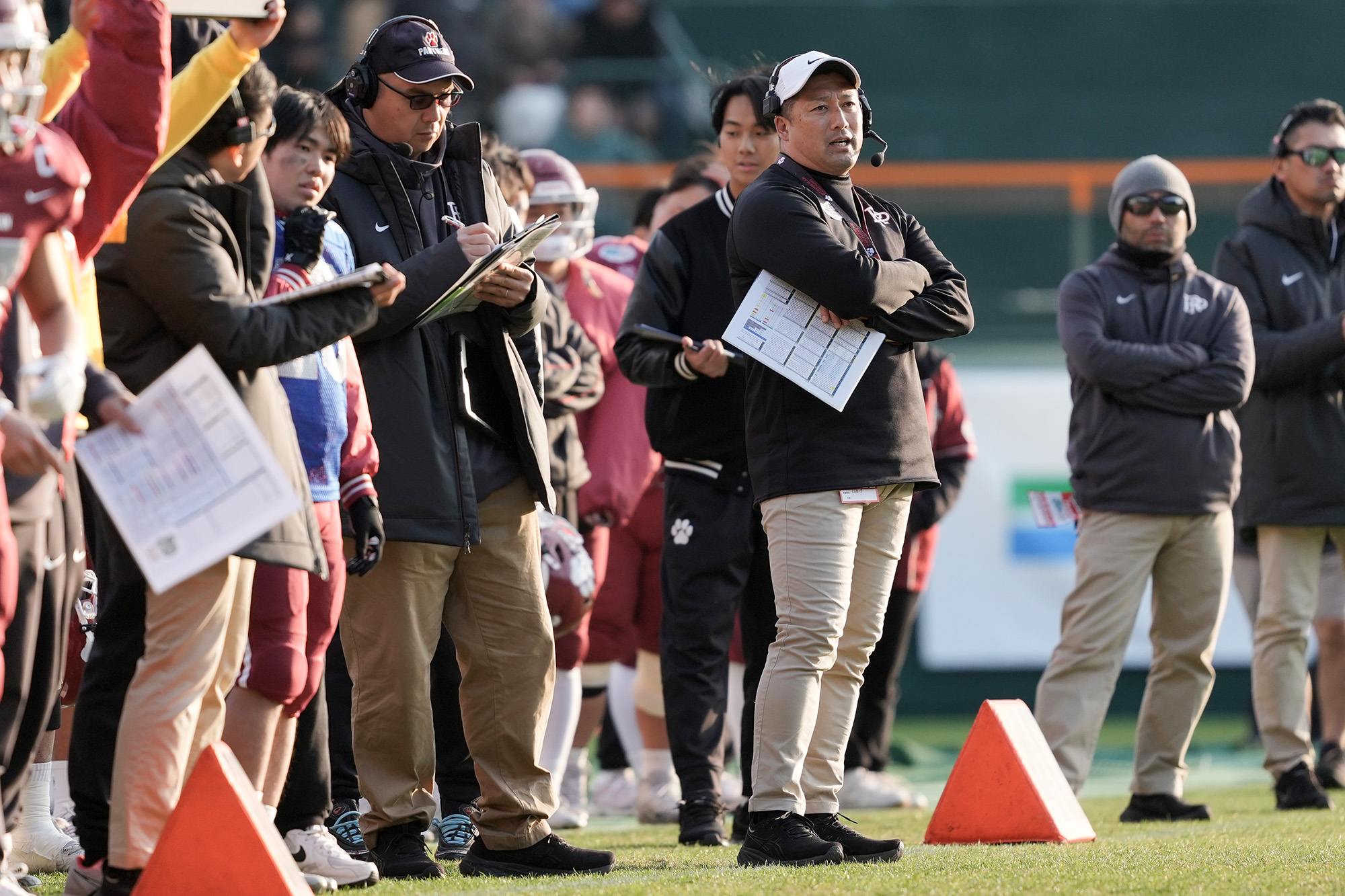 2024年シーズンに着任し、2連覇を達成した高橋健太郎監督=撮影：北川直樹