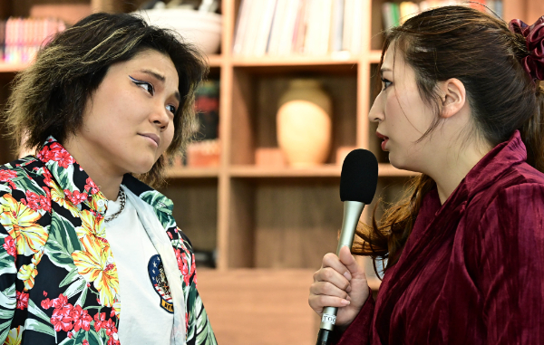 怒りの青野。CHIAKIに勝って、ワールド王座死守＆髪切りを果たせるか