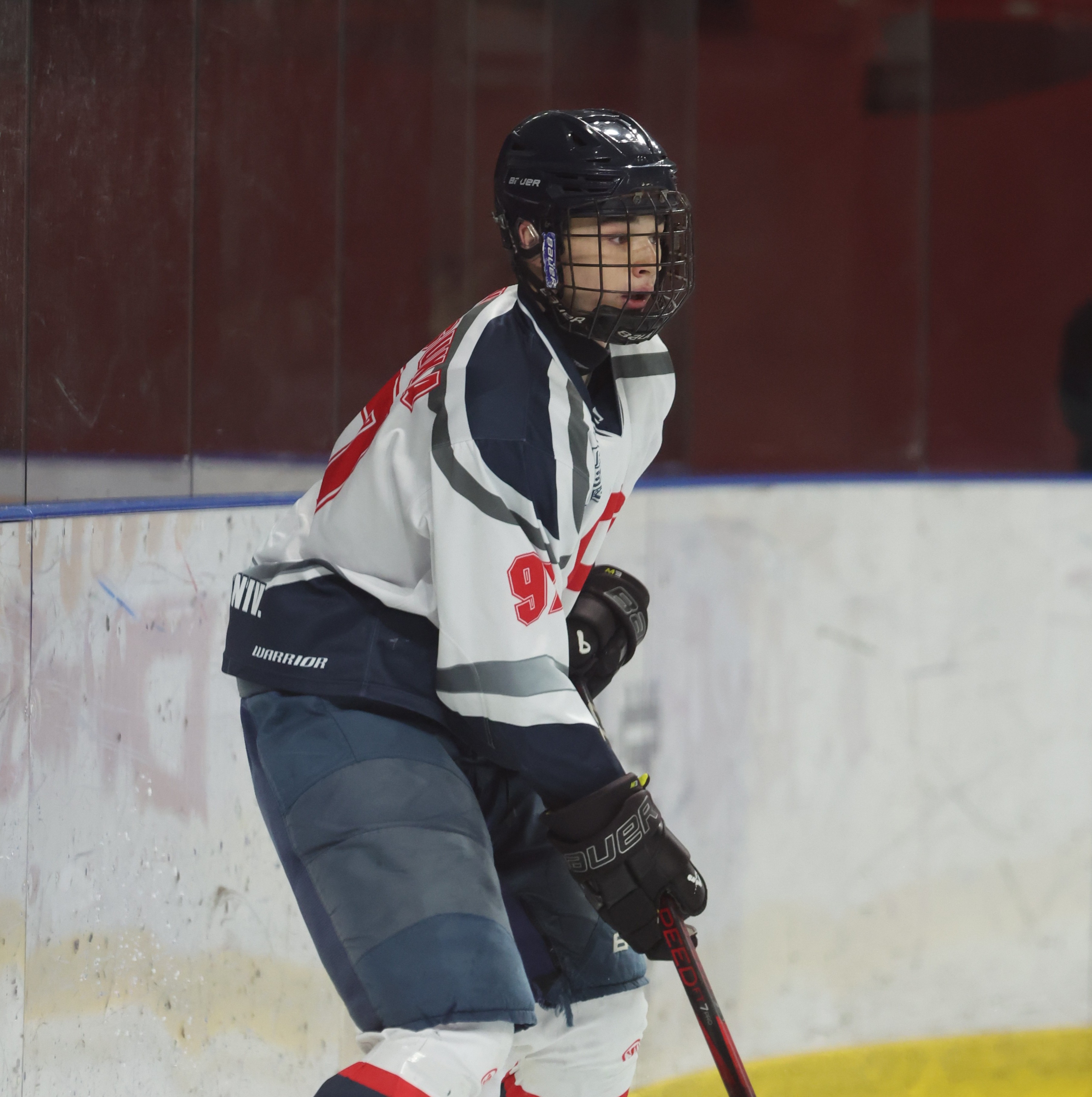 最終学年の今季、大会ベスト６で「３冠」だった横須賀。これからはアイスホッケーの道は進まずに、アメリカの大学へ留学する