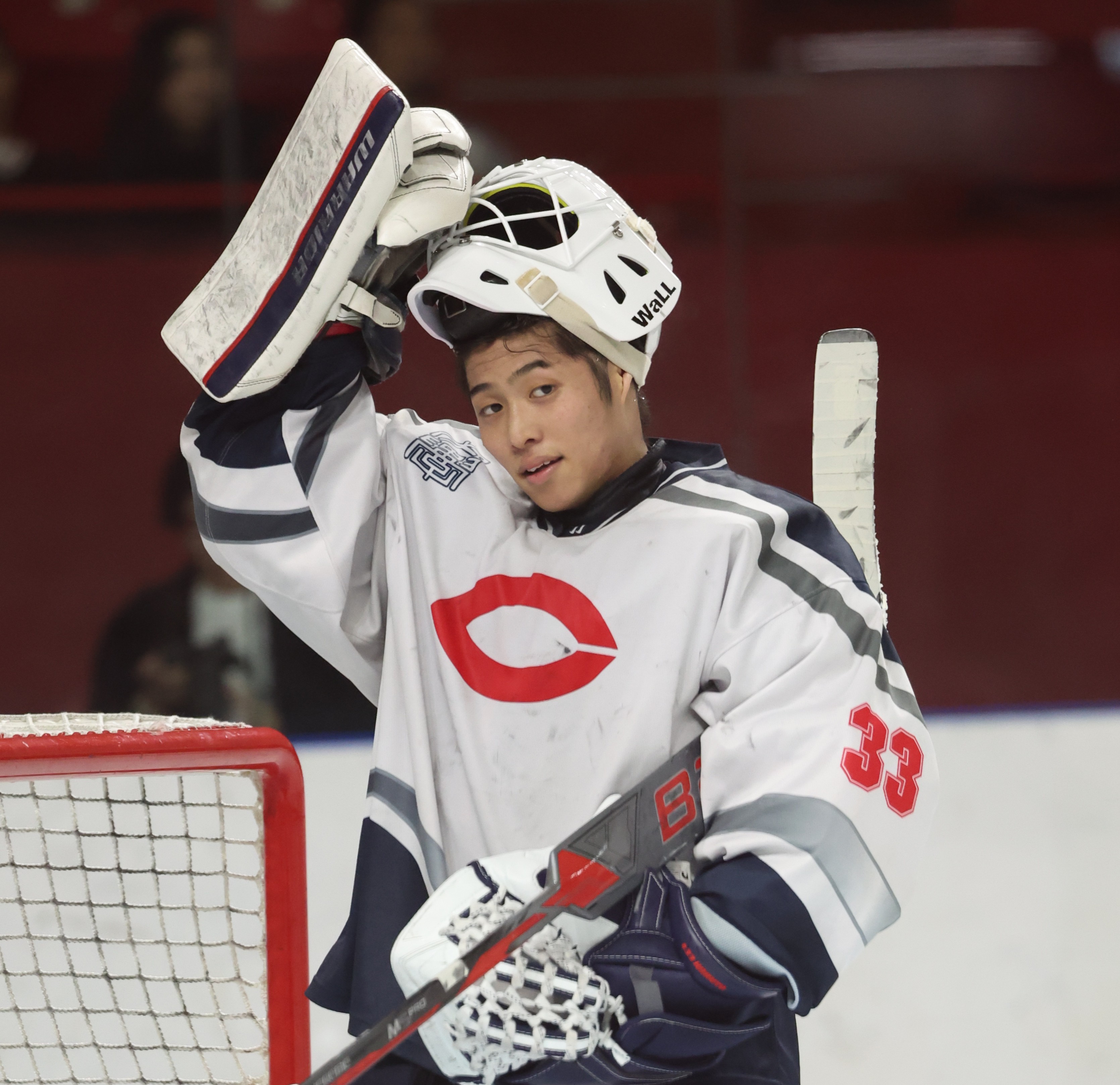 正ＧＫとして、インカレでもゴールを死守した川合。秋のリーグ戦の合間には、教育実習でチームを離れた時期もあった