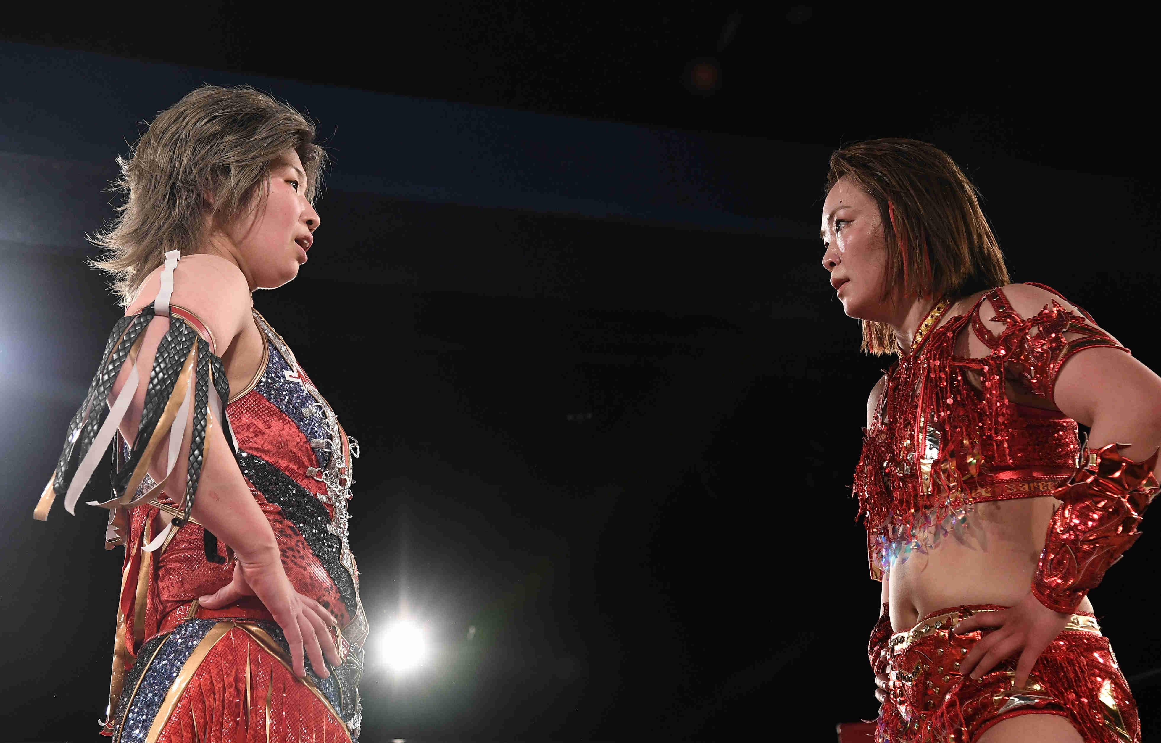 Sareeeはマーベラス5・5横浜でライバル・彩羽匠と一騎打ちをおこなう