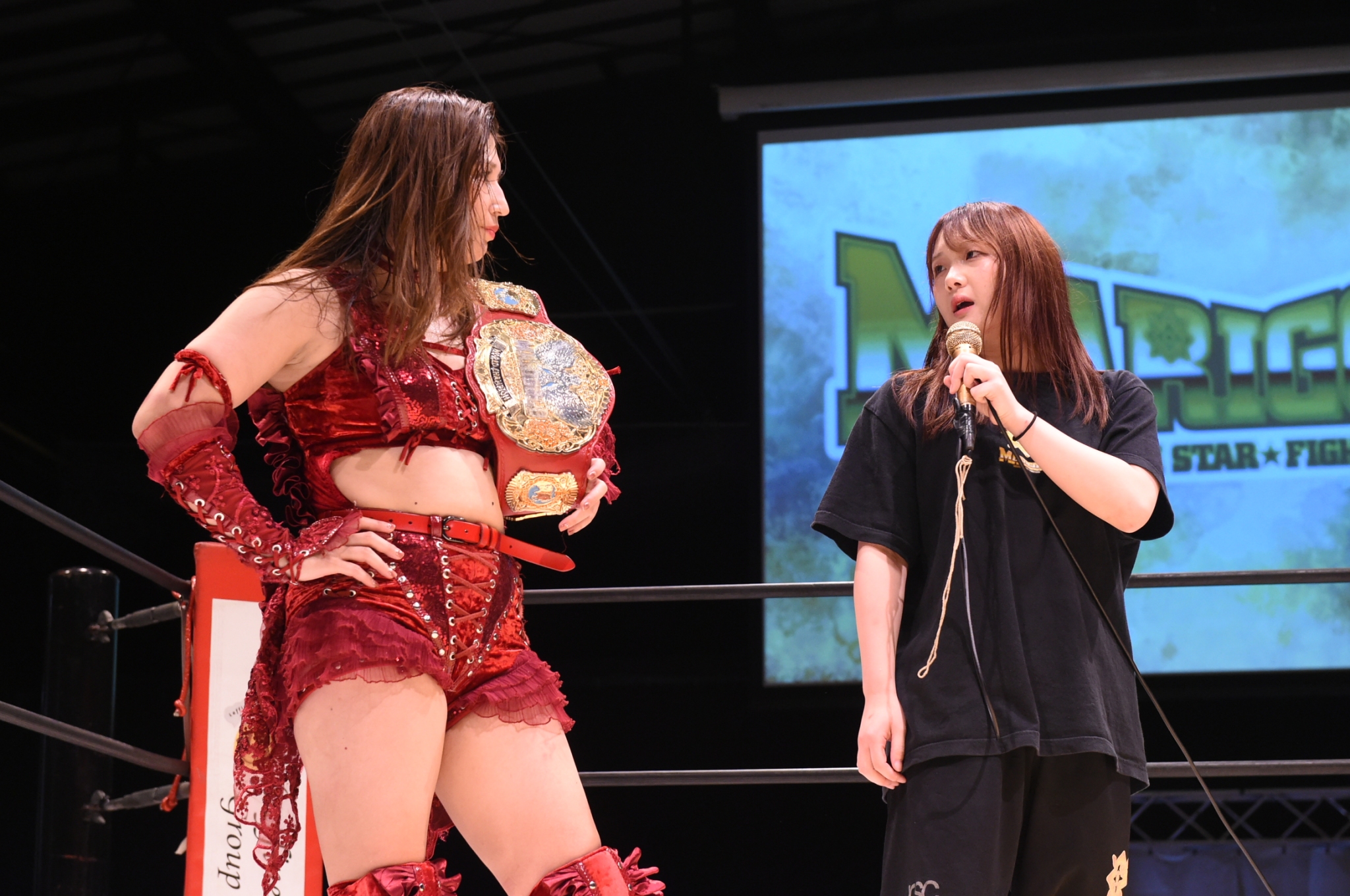 小桃の呼びかけに応じてSareee＆Chi Chi戦出撃を決めた青野。だが、青野の待ちの姿勢こそマリーゴールドの現状があるとSareeeは指摘