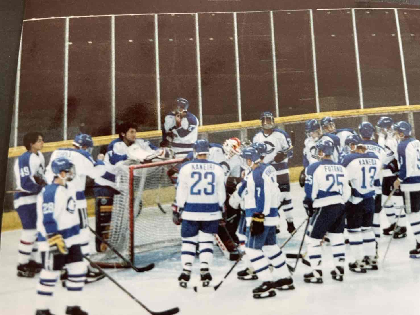 この試合ではサブだったが、大学３年生のころの鶴巻さんは、スターターとしてゴールを守ることも多かった（写真提供・石澤文吾）